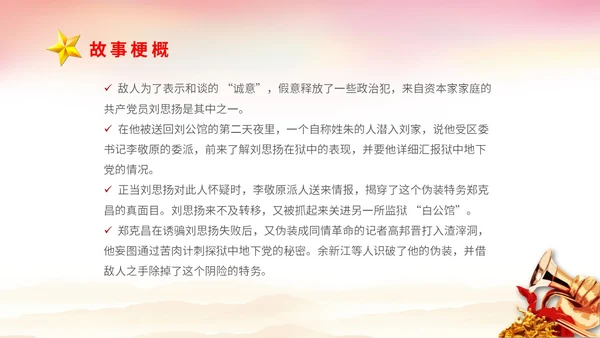 红色党建山河绸缎学校教师教学中考名著红岩复习课件中考语文复习课件