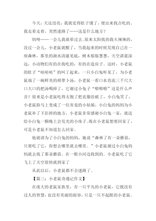 小老鼠奇遇记作文.docx