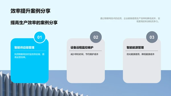 物联网技术汇报PPT模板