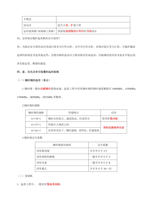 2023年二级建造师机电实务葵花宝典熟记必过.docx