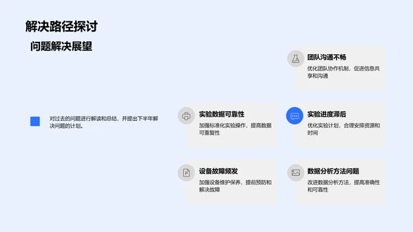 生物化学半年研究报告PPT模板