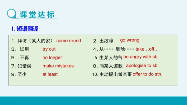【轻松备课】外研版初中英语九年级上Module 6 Unit 2教学课件