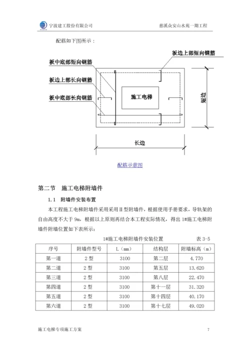 电梯专项施工方案.docx