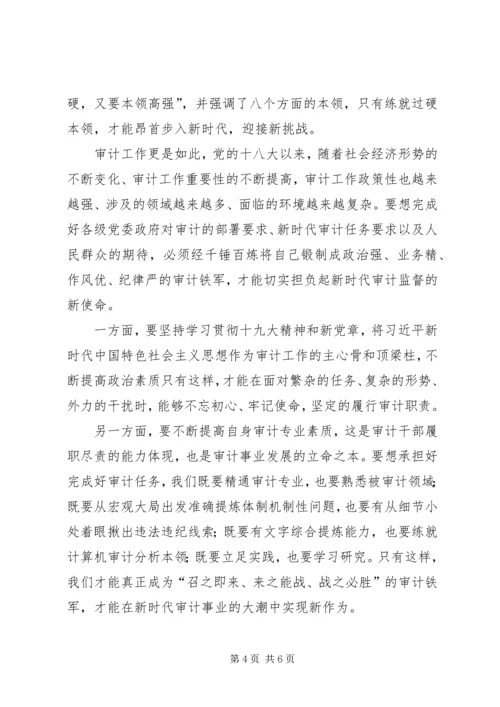 以十九大精神为指引做好新时代审计工作.docx