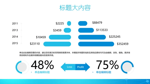 蓝色创意简约医疗医学动态PPT