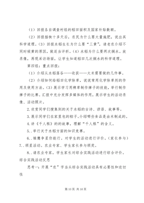 农村小学综合实践活动 (5).docx