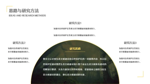 自然科学商务风毕业答辩通用PPT模板