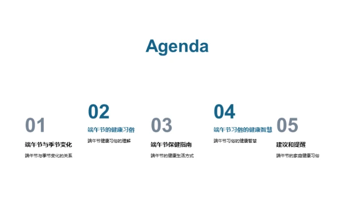 端午节的健康智慧