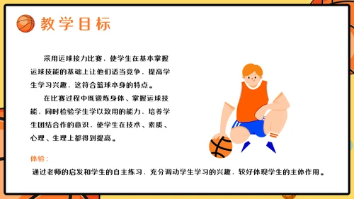 篮球运球说课稿PPT模板