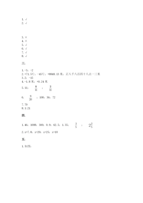 河南省平顶山市六年级下册数学期末考试试卷含答案（突破训练）.docx