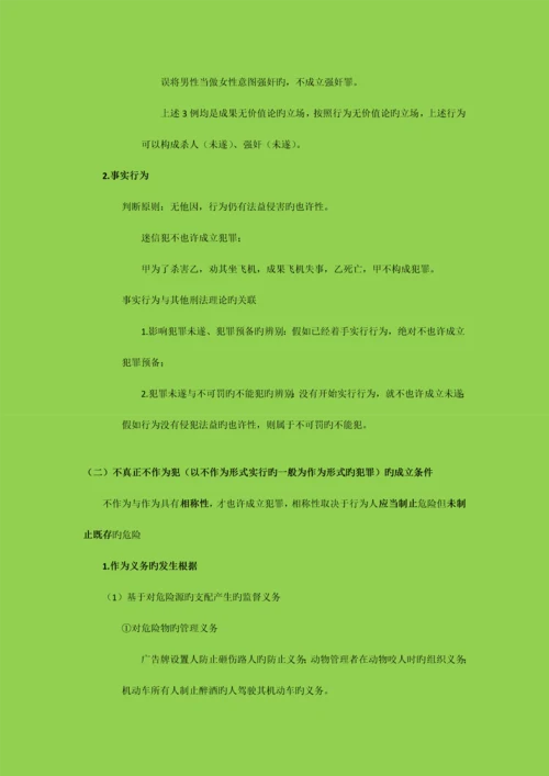 2023年司法考试笔记刑法总则.docx