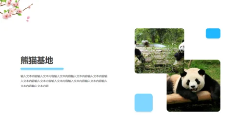 美丽成都城市宣传通用PPT模板