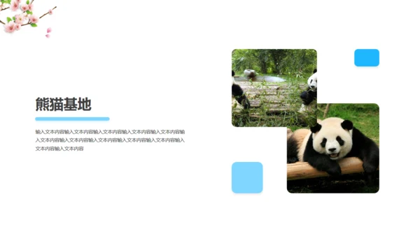 美丽成都城市宣传通用PPT模板