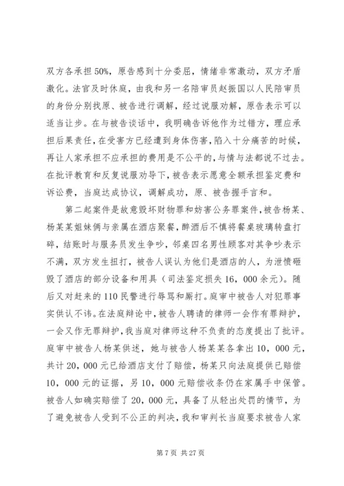 人民陪审员工作心得体会八篇.docx