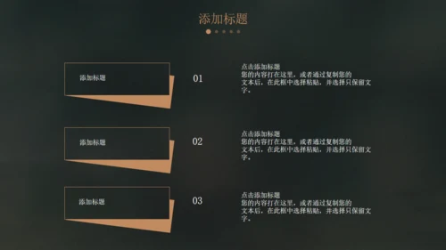 炫酷时尚黑金欧美风商业计划书通用PPT模板