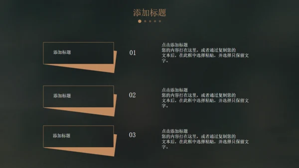 炫酷时尚黑金欧美风商业计划书通用PPT模板