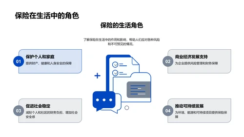 保险规划讲解PPT模板