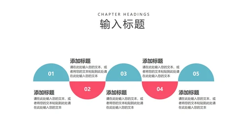 红色渐变风工作总结汇报PPT模板