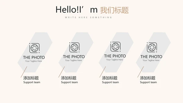 纯黑色公司产品介绍宣传通用PPT动态模板