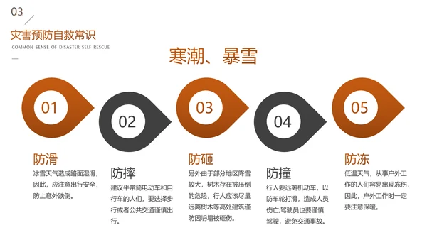 全国防灾减灾日安全教育主题班会PPT模板