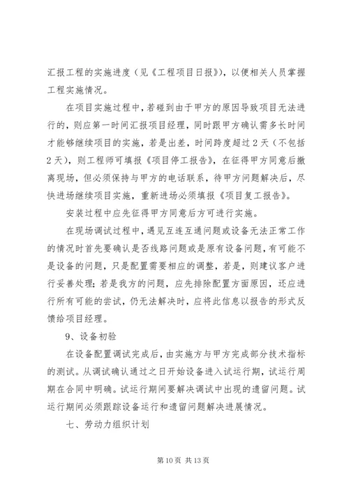 第五章资源计划保障组织措施.docx