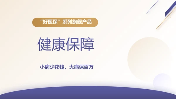 安诊无忧百万医疗险保险行业产品介绍工作总结计划动态PPT模板