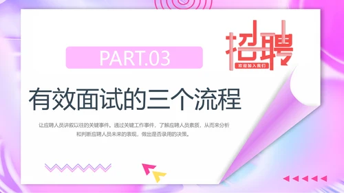 人力资源部招聘面试技巧培训ppt模板