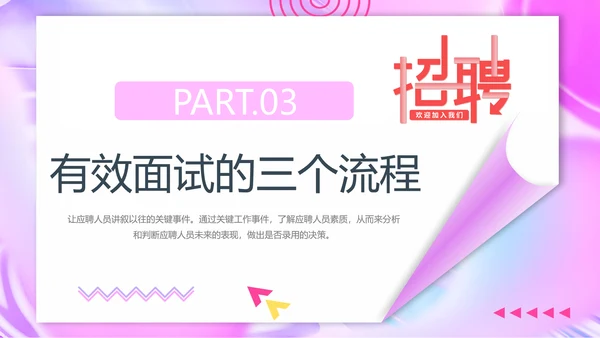 人力资源部招聘面试技巧培训ppt模板
