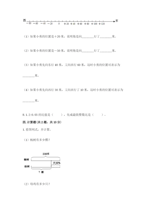 北京版六年级下册数学期末测试卷（综合卷）.docx