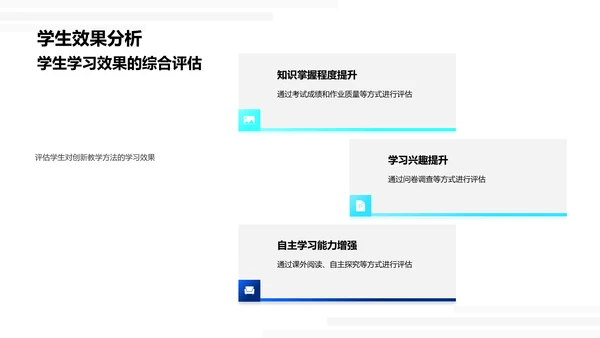 教学创新实施报告PPT模板