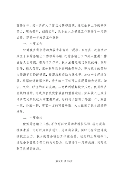 人力资源工作总结4篇.docx