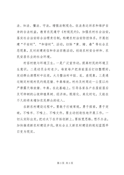 新农村建设驻村指导员工作计划 (2).docx