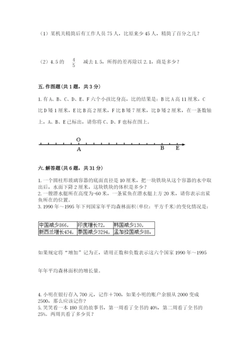 小升初六年级期末试卷必考.docx