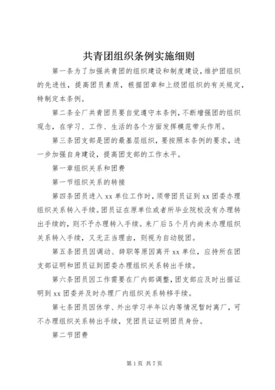 共青团组织条例实施细则 (2).docx