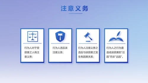 蓝色大气法律律法讲座动态PPT
