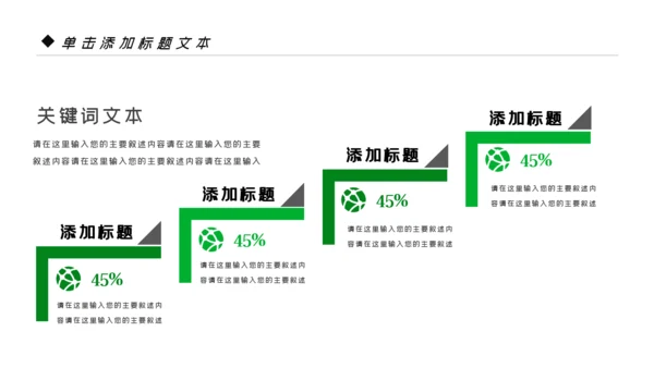 绿色生态文明环保低碳和谐社区地球日PPT模板