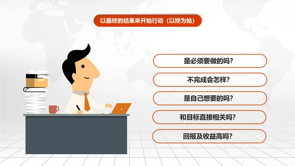 时间管理技巧PPT模板企业培训人力资源