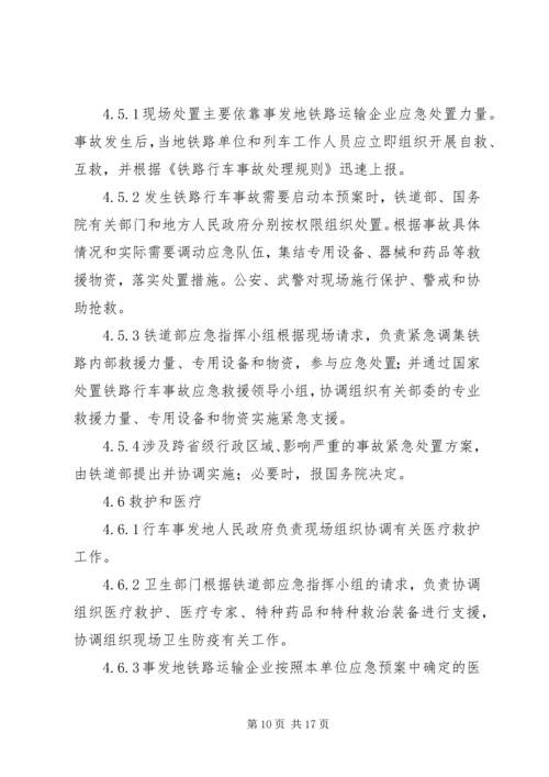 铁路行车事故应急处置预案.docx