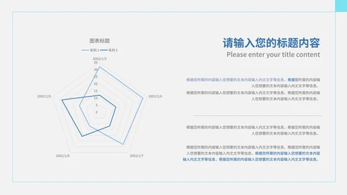 蓝色简约商务风企业宣传汇报PPT模板