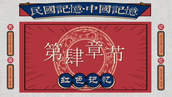 独家号外民国记忆风格通用PPT模板