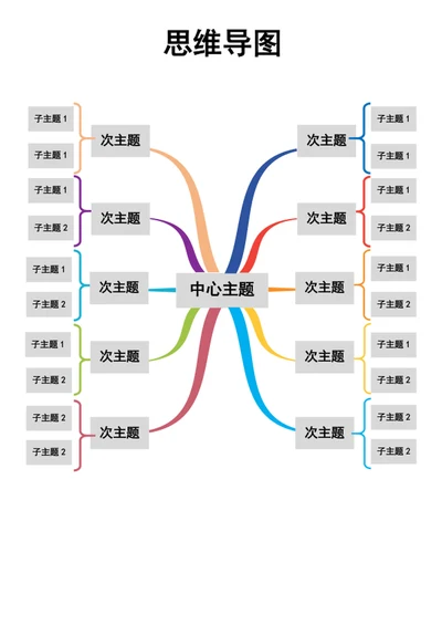 工作流程图word表格