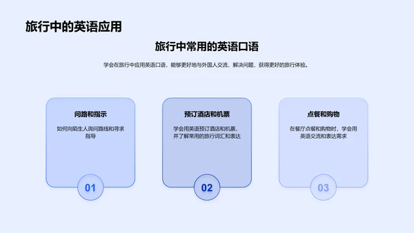 英语口语实用教程