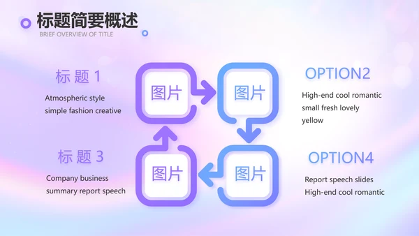 紫色唯美新起点新征程商务PPT