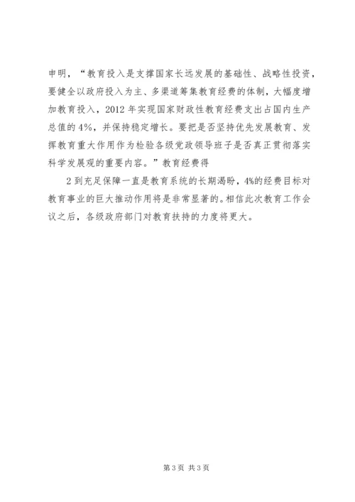 学习全国烟草工作会议心得 (3).docx