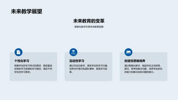 智能化教学实践报告