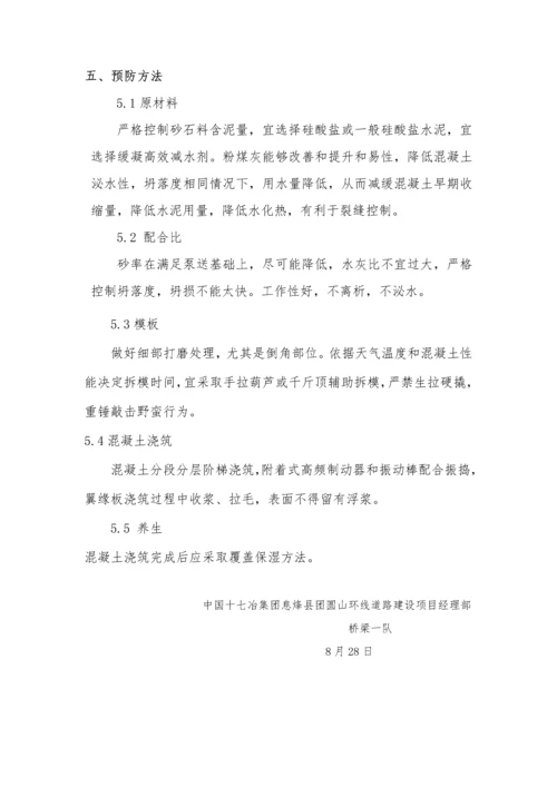 T梁裂缝处理专项方案.docx