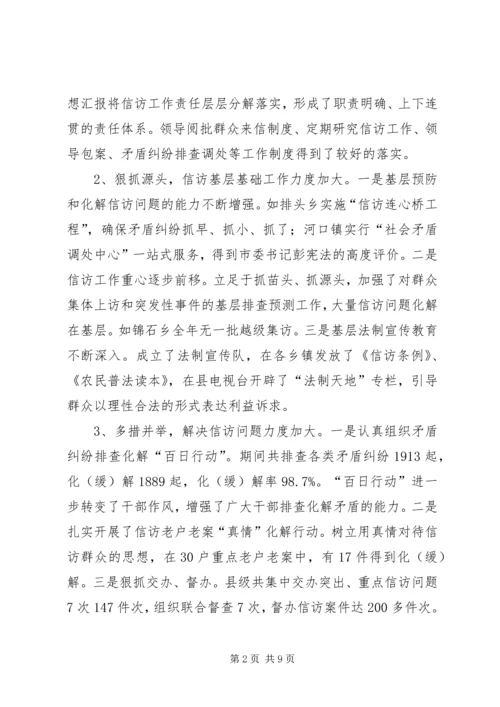 副县长在全县信访工作会议上的讲话.docx