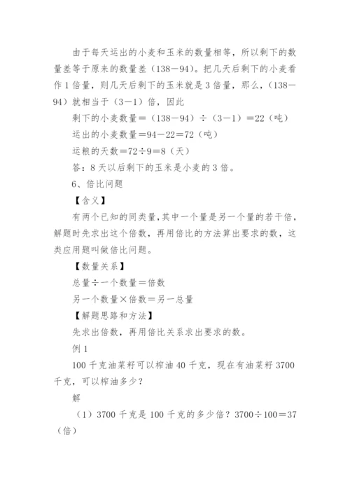 小学应用题宝典整理归纳.docx