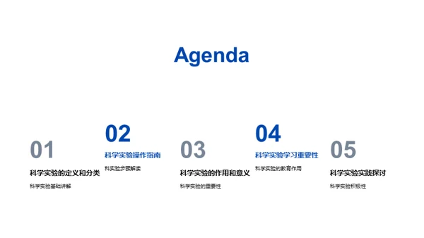 科学实验探究之旅