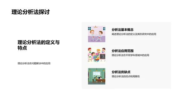 答辩之研究方法选用PPT模板